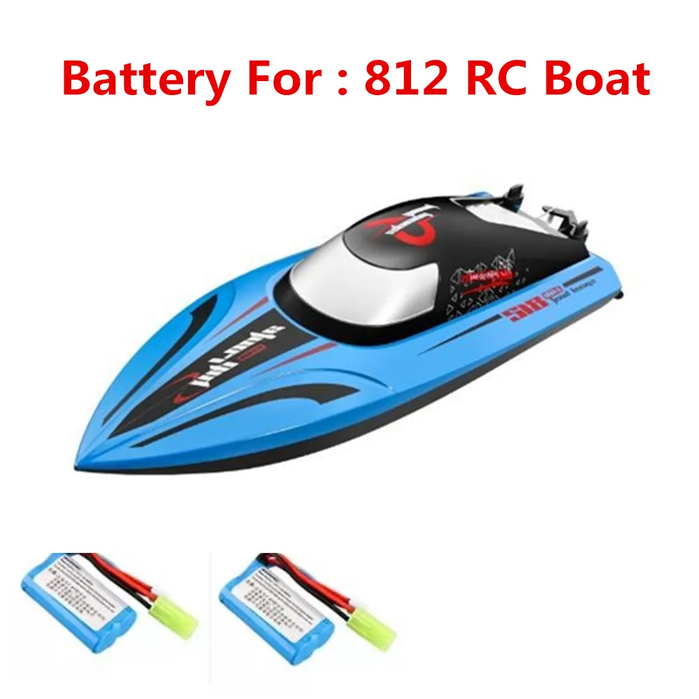 812 RC Boat Battery 7.4V 1500mah Use For 812 Racing Speedboat