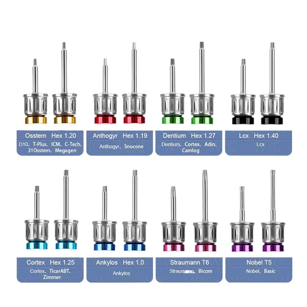 Imagem -02 - Dentalhas Implantes Universais Chave de Fenda de Torque Osstems Dentiums Nobels Ankylos Prótese Chave de Fenda Chave de Torque