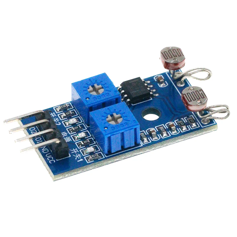 2 Channel Photosensor Module Photosensitive Resistor Light Detection Photosensitive Resistor Module for arduino