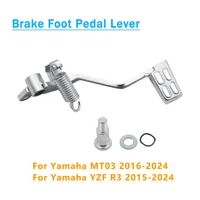 Palanca de Freno de Pie para Motocicleta YAMAHA MT03 MT-03 2016-2024 YZFR3 YZF R3 2015-2024, Accesorios para Moto