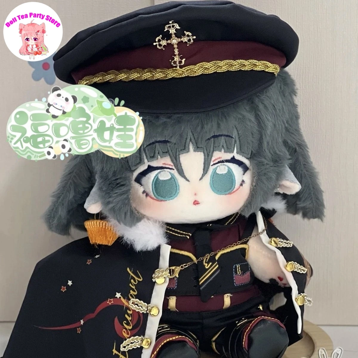 Game Zenless Zone Zero Jane Doe Plush Stuffed Doll Body 20cm Dress Up Clothes Outfit Cosplay Figures Plushies Birthday Gift