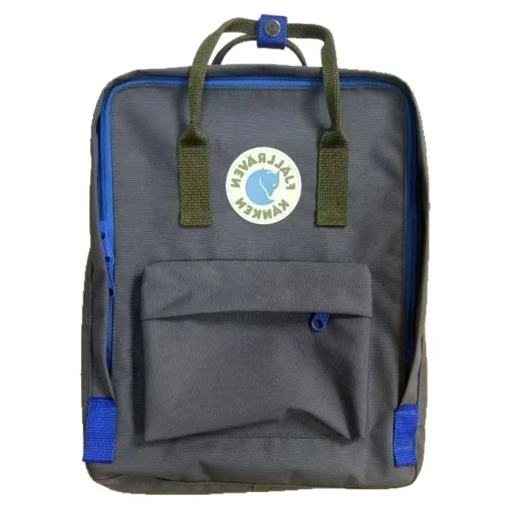 Zaino da viaggio casual per attività all'aperto, con design a blocchi di colore, impermeabile, borsa per computer, versatile, borsa a tracolla abbinabile per attività ricreative, FJALLRAVEN,