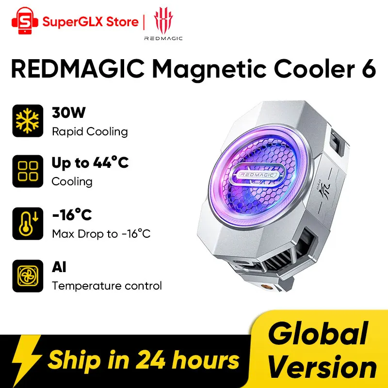 redmagic-magnetic-cooler-6-game-live-cooling-intelligent-temperature-control-overclocking-refrigeration-for-redmagic-10pro-honor