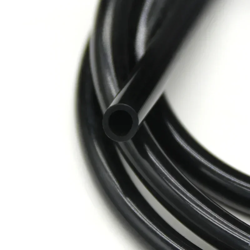 2/5/10M Food Grade Black Silicone Rubber Hose ID 0.5 1 2 3 4 5 6 7 8 9 10 12 14 16 18 20 25 32mm Flexible Nontoxic Tube