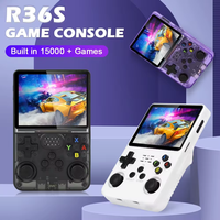 Single Card R36S Retro Handheld Video Game Console Consolas Classic Open Source Linux System Games Players 3.5Inch IPS Screen