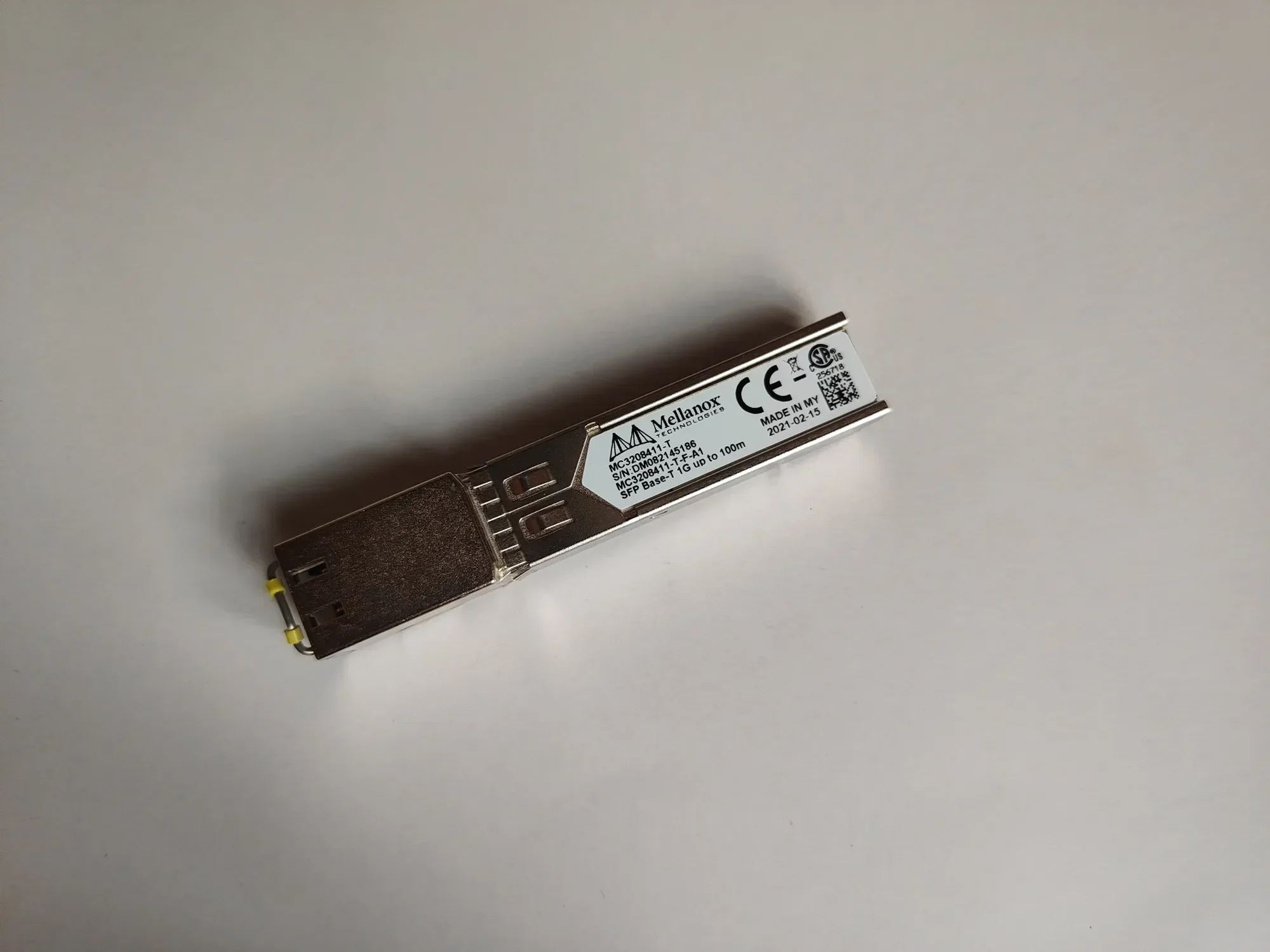 Mellanox Gigabit Ethernet RJ45 Module Sfp MC3208411-T MC3208411-T-f-A1 1G UP TO 100M Optical Network Module