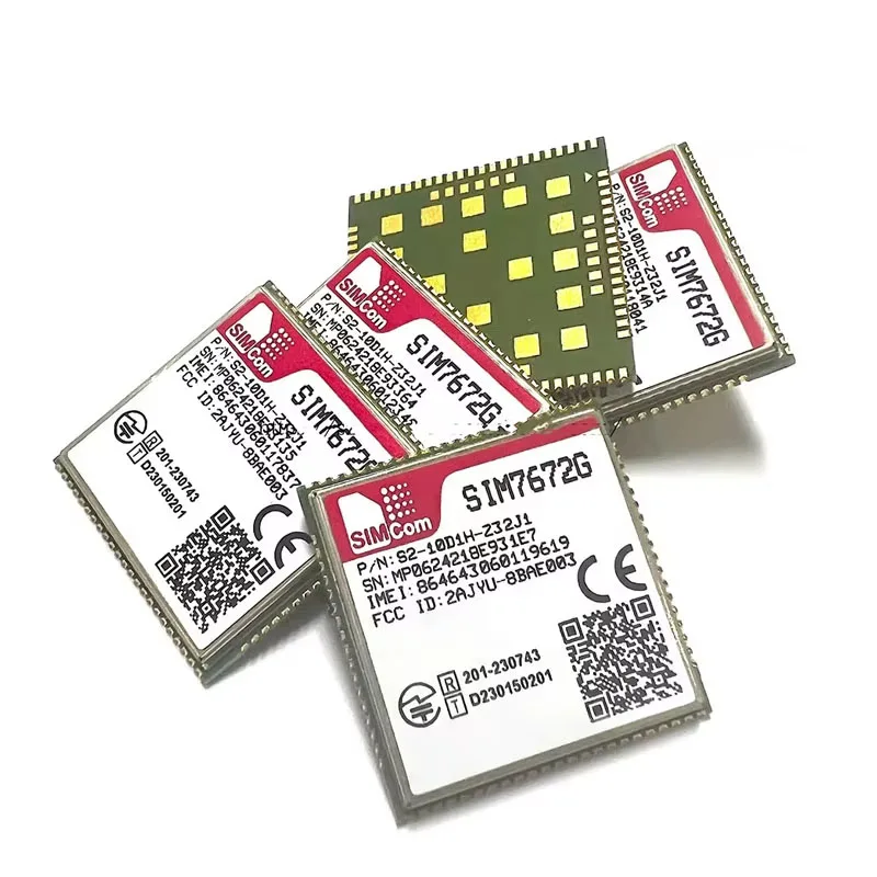 SIM7672G Wholesale Simcom IOT Module SIM7672G-MNGV with GNSS SIM7672G-LNGV without GNSS 4G LTE CAT1 module Qualcomm chip