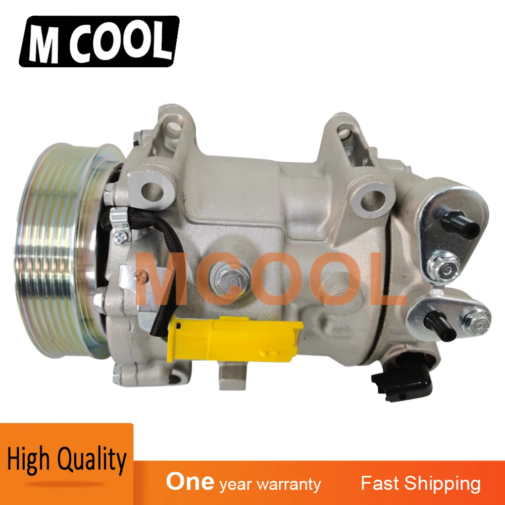 

Auto CAR AC AC Compressor For Peugeot 407 508 607 Citroen C5 C6 6453PP 6453RE 6453RF 6453WW 9800840380 9671340580