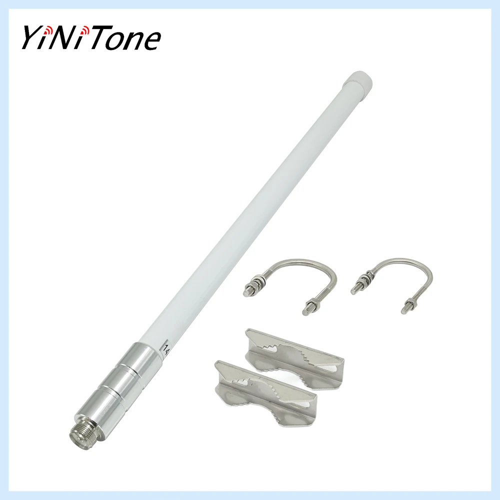 B01 PL259 Fiberglass Antenna - 144/430MHz Dual-Band High Gain Outdoor Antenna for Walkie-Talkie, LORA, WIFI, and Vehicle Radio