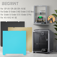For Creality K1 K1C Build Plate PEI Textured Two Sided Ender 3 KE /Ender 5 Pro /CR 10 SE /K1 SE 3D Printer Cold Plate