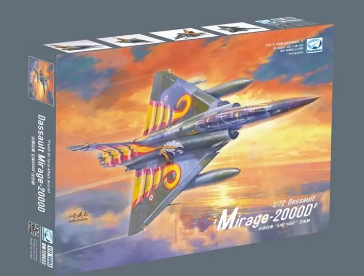 DREAM MODEL DM720022 1/72 Dassault Mirage 2000D Plastic Model Kit