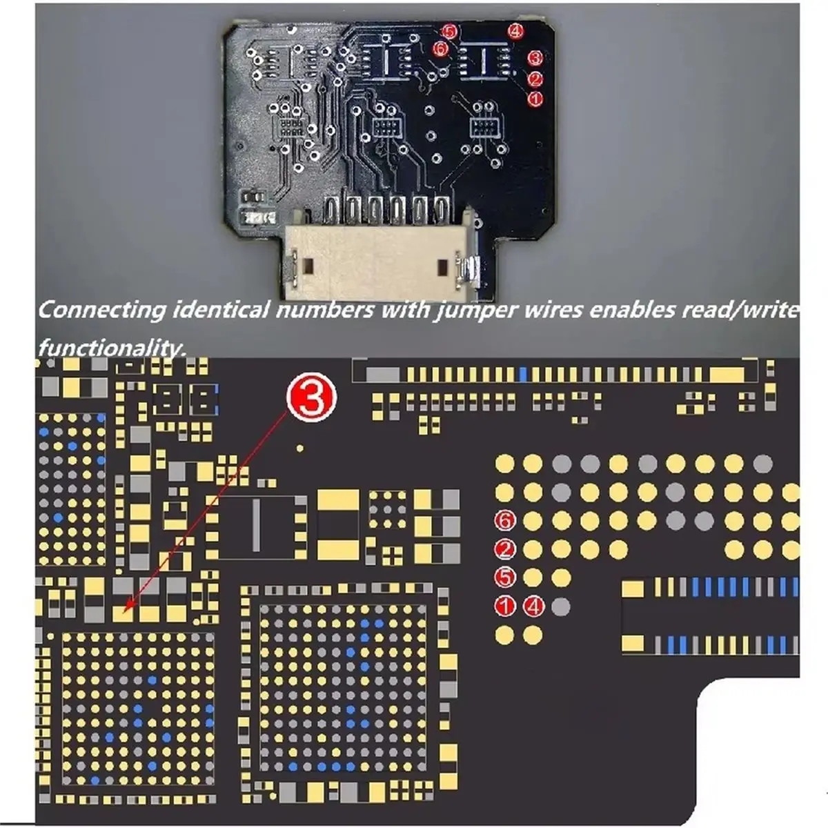 PHONE&GEAR EEProm Programmer for 15 Pro-16 Pro MAX 16E Chip Reader/Write No Disassembly Required Progemmer Tool