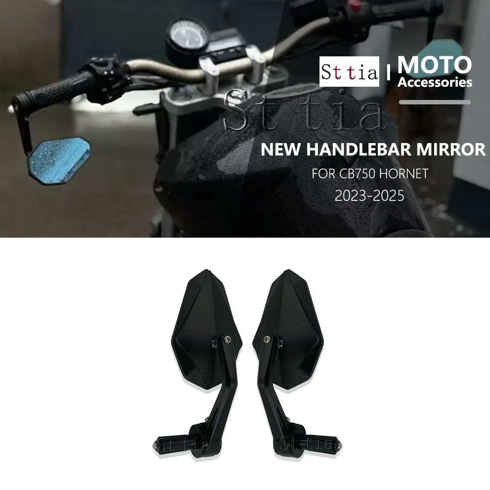 

Новые зеркала заднего вида для мотоцикла CB750 HORNET, алюминиевые зеркала на руль с ЧПУ для Honda CB750 Hornet 2023-2025 2024