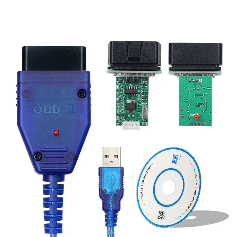 Best quality  FTDI FT232RL Chip For V-W Group 409 KKL chip OBD2 Auto Car Diagnostic Cable Car Ecu Scanner Tool USB Interface