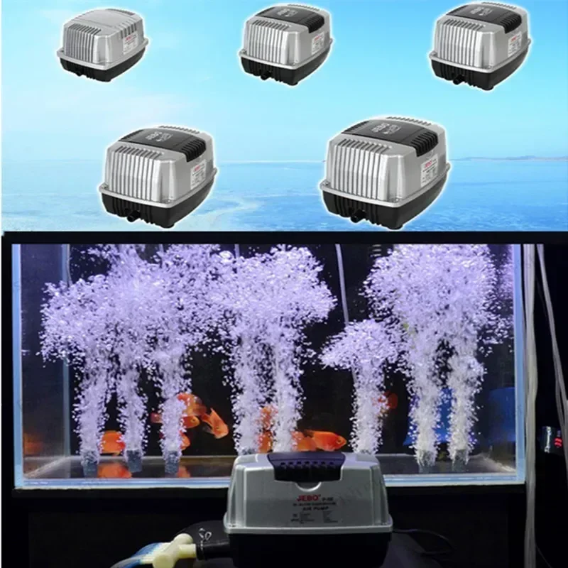 

Fish Tank Aquarium Oxygen Pump 10W Silent Energy-saving Variable Frequency Air Compressor Aquaculture Farm Lncrease Oxygen