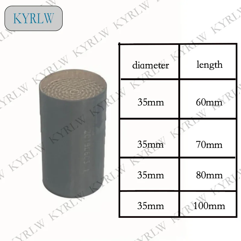 35*60/70/80/100mm Euro3/4/5/6 Exhaust System Metal motorcycle catalyst converter motorcycle catalyst