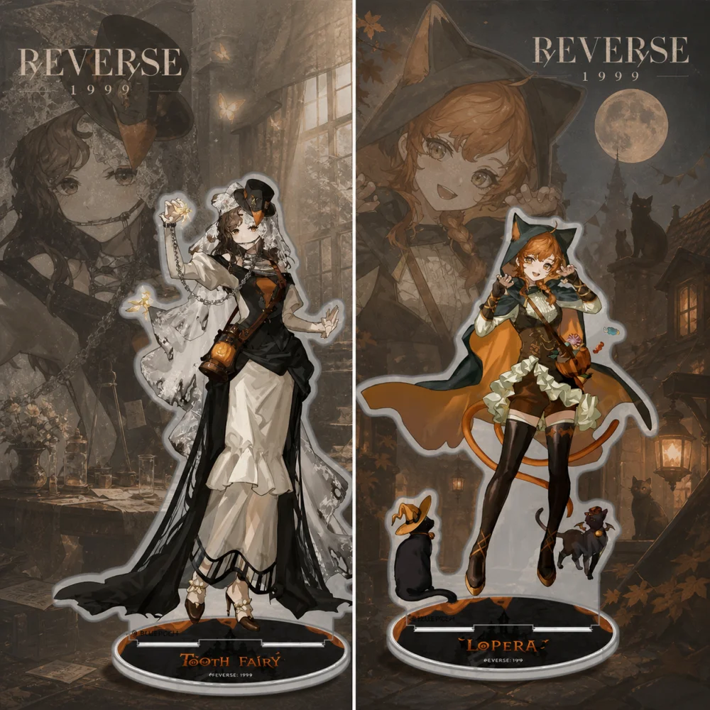 Fantasy Game Reverse:1999 Acrylic Stand Vertin Sonetto Desktop Ornament Collectible Accessories Gift Key chains