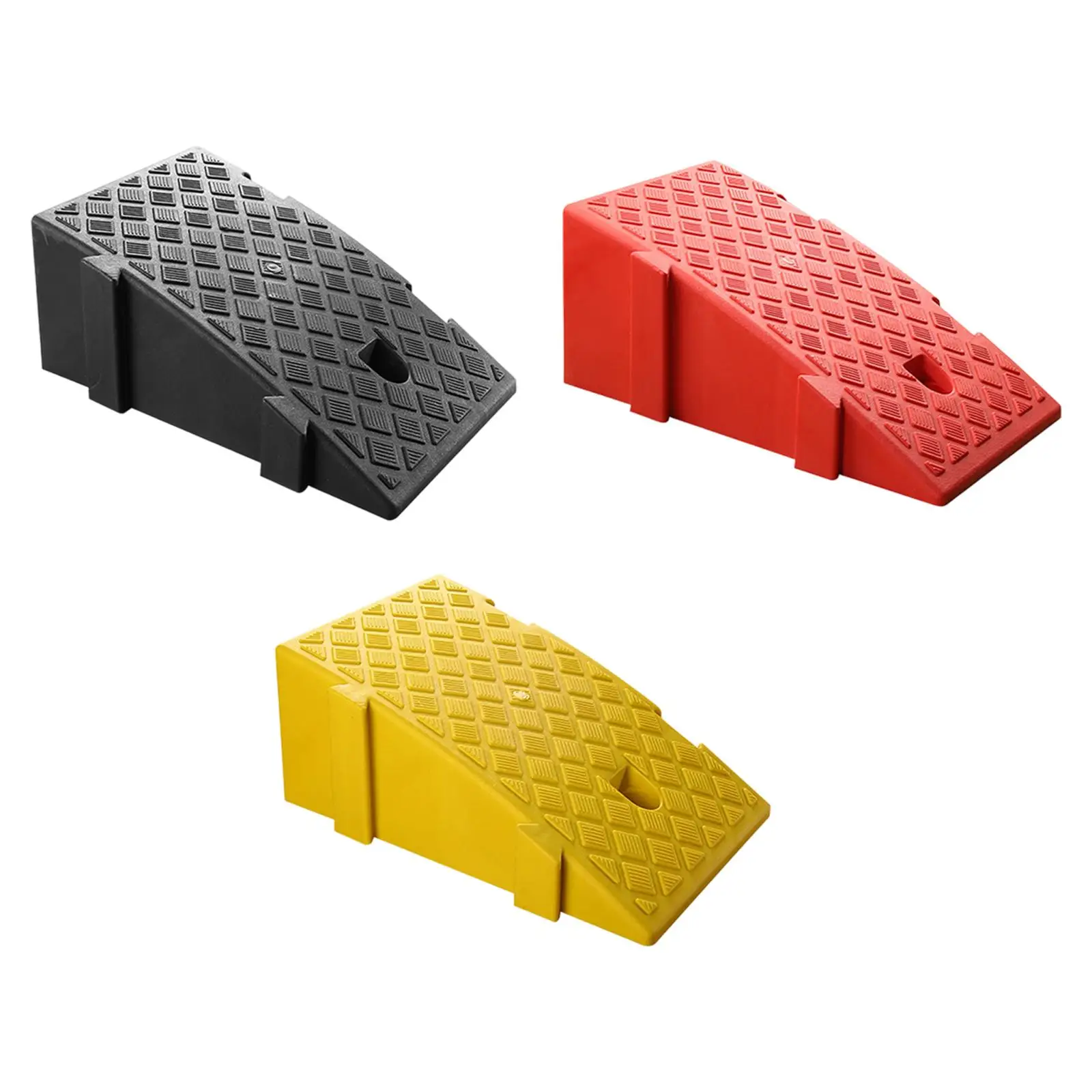 

Threshold Ramp Portable Household Easy to Install Roadside Slope Pad Multifunctional Anti Skid for Auto Motorcycle