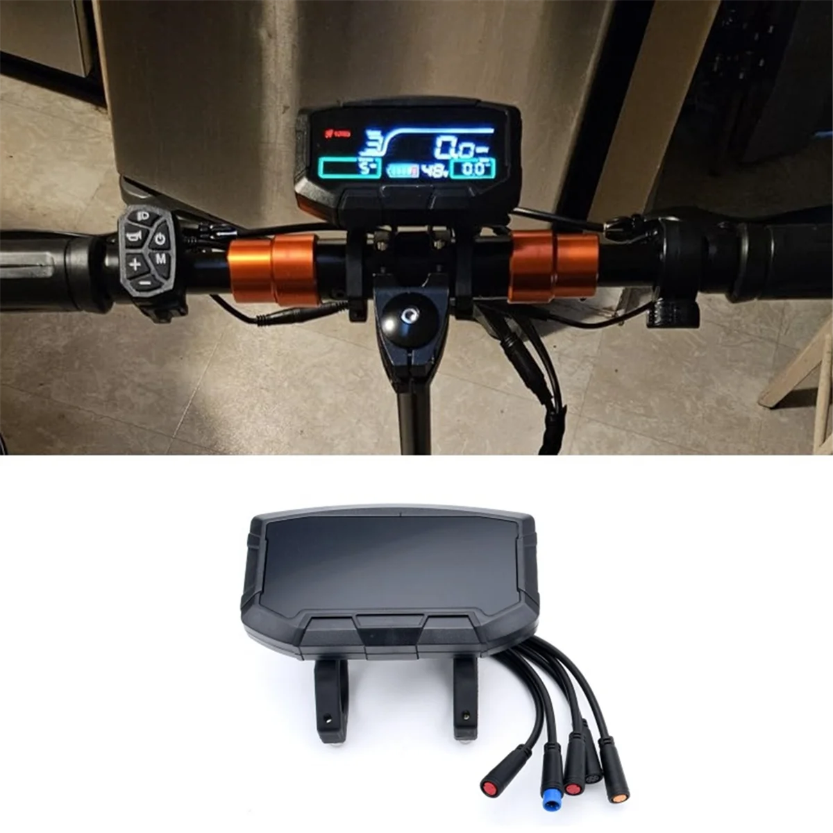 SMIEA Electric Scooter Display Accessories for M4Pro S+ E-Scooter 48V Meter Instrument Replacement Parts