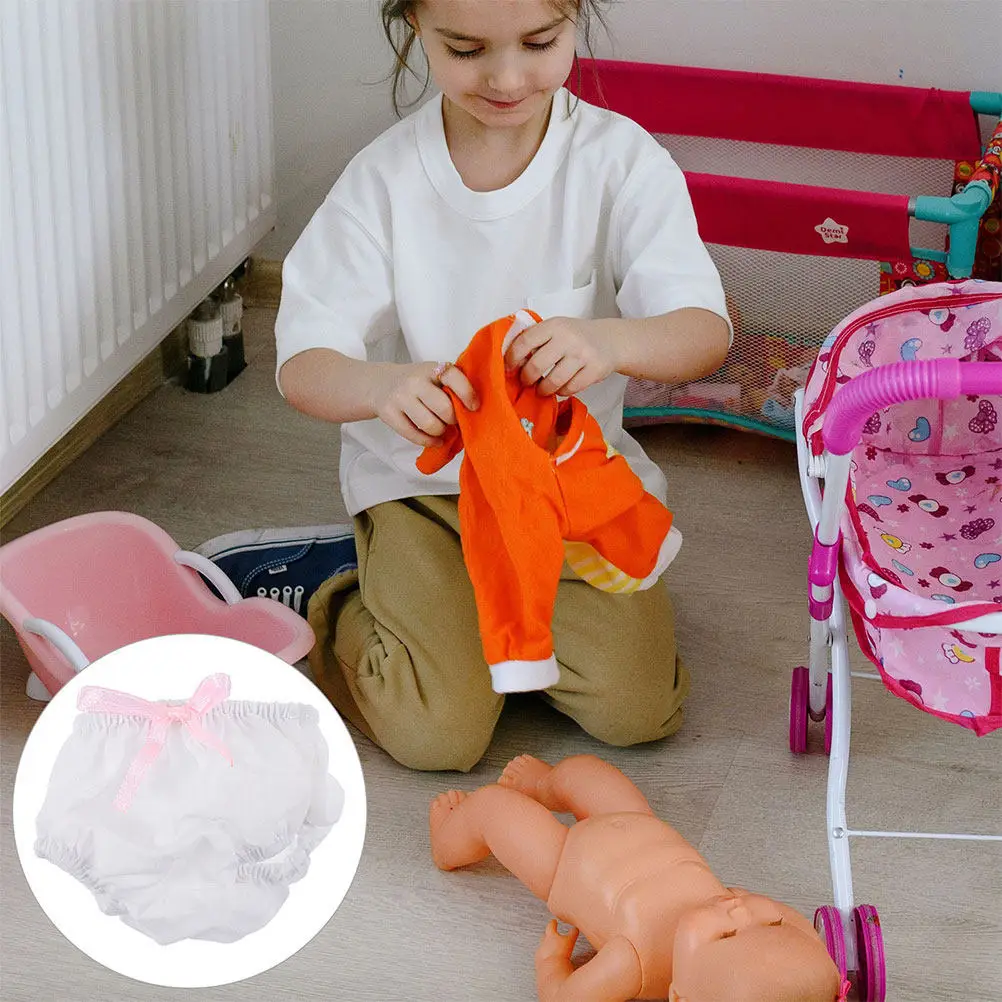 

6 шт. легких моющихся многоразовых мини-трусиков классического дизайна для ролевых игр и творческого переодевания