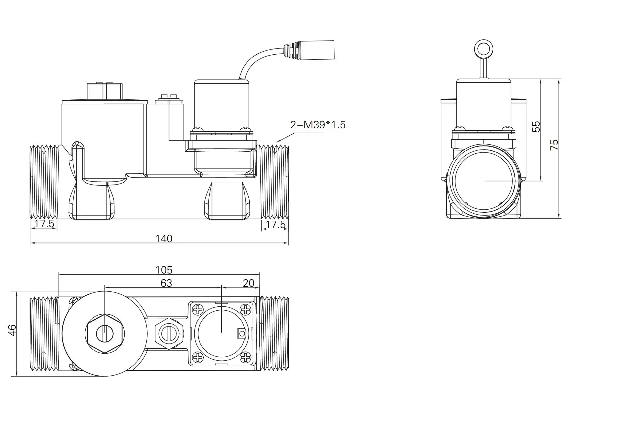 Xingfeng Moden Sensor Válvula Solenvoida de Vaso Wc Tocha Pan Válvula Solenóide de Controle de Água
