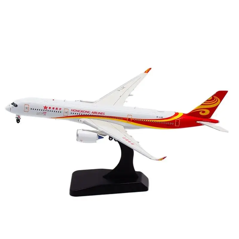 

A Hong Kong Airlines A350-900 Civil aviation Airliner Alloy & Plastic Model 1:400 Scale Diecast Toy Gift Collection Display