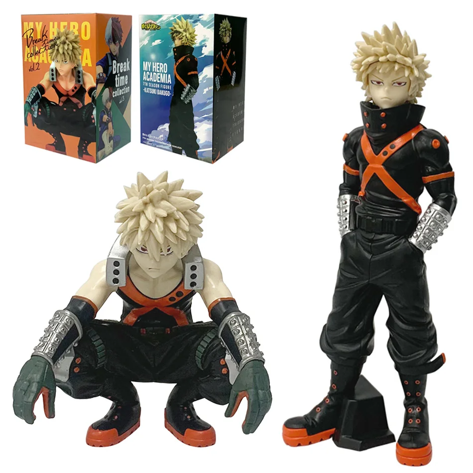 En Stock nuevo BANDAI BANPRESTO My Hero Academia Bakugou Katsuki Anime figura de acción ornamento modelo regalo de Navidad para niños