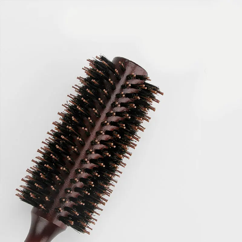 Manufacturers Hair Salons with Sharp-tail Bristle Lotus Nylon Curly Hair Comb Roller Comb Hair Care Styling Comb