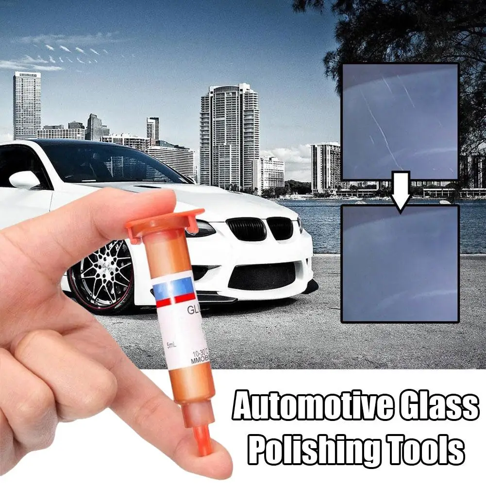 10ml Optical Glue Glue Car Window Glass Broken Scratches Tools Tools Repair Crack Long Polishing Glass Cracks K3K8