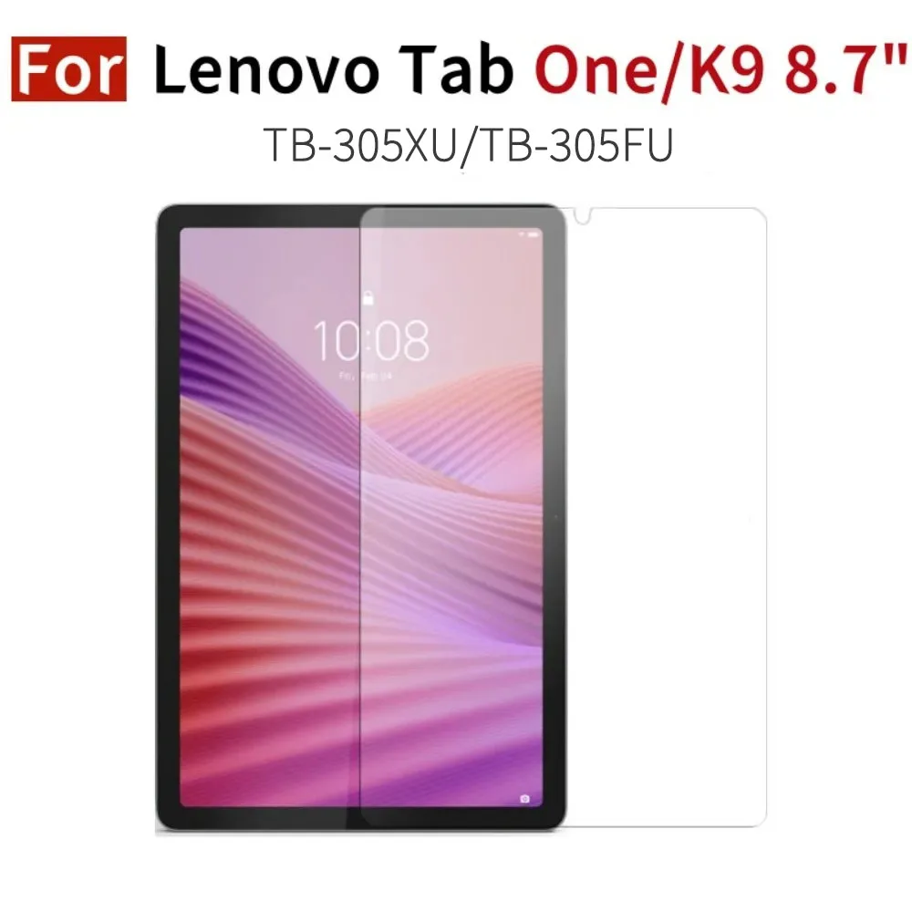 For Lenovo Tab One 8.7inch 2025 TB-305XC TB-305FU Screen Protective Film Tablet Tempered Glass For Tab K9 2025