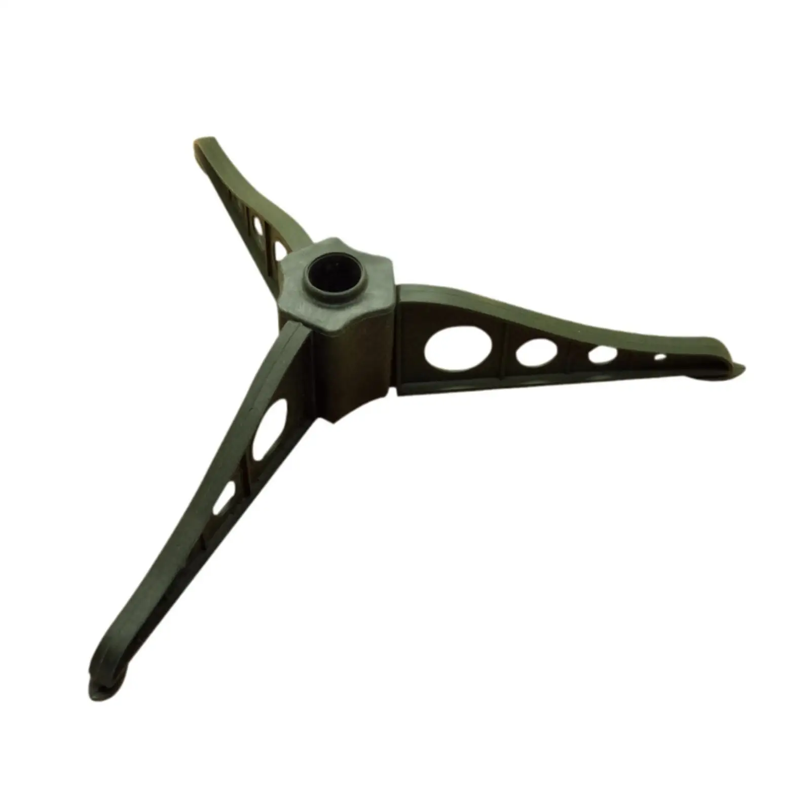 Base per albero di Natale Design stabile a tre gambe Supporto per albero di Natale di facile montaggio