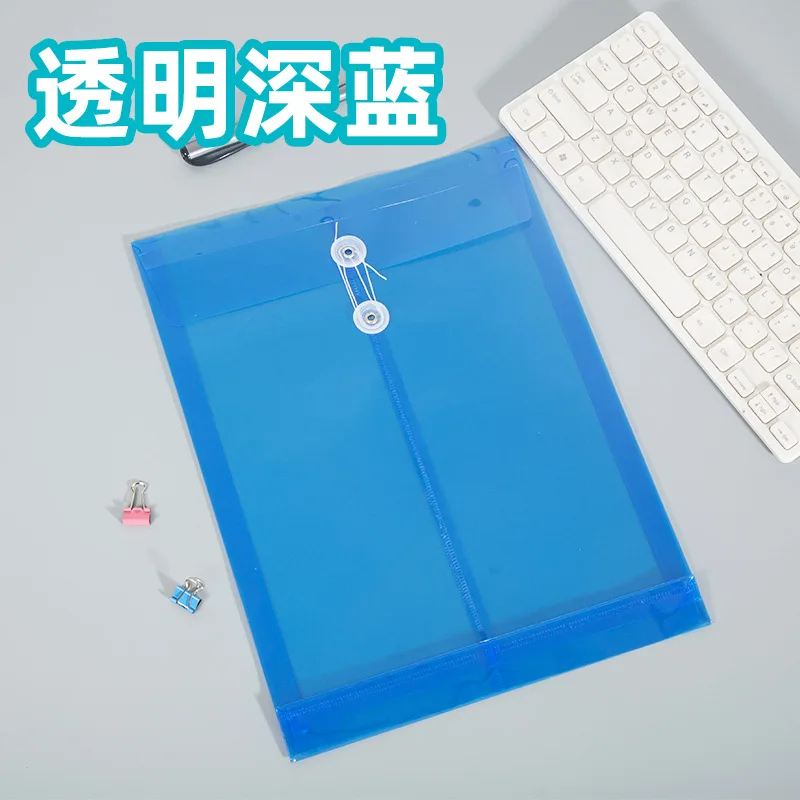 

10 Pcs A4 Transparent Folder File Bag Folders Clear Document Holder Information Pp