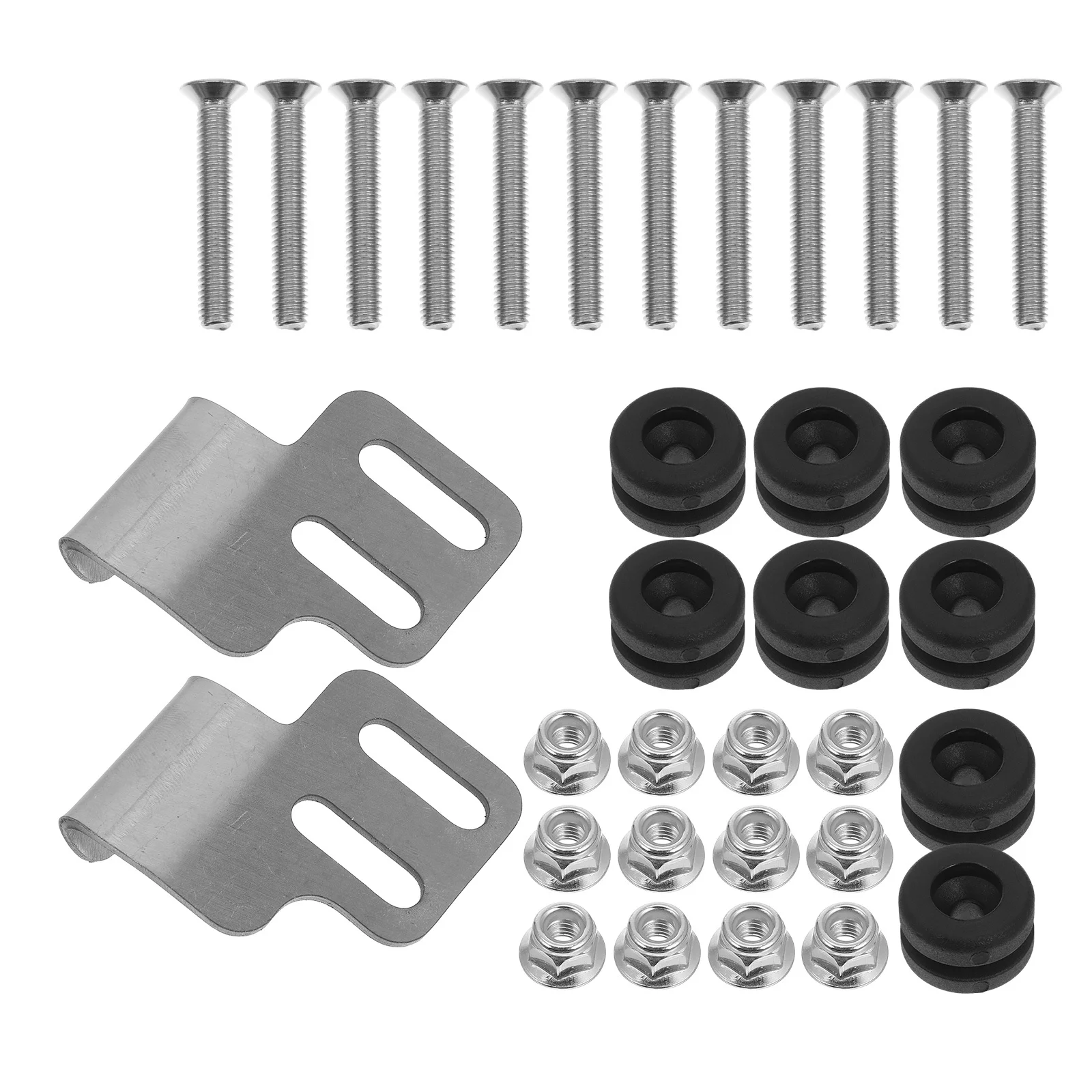 

1Set Motorcycle Mounting Bracket Kit Quick Install Secure Motorcycle Trunk Mount Hardware Luggage Box Tail Trunk Mount Hardware