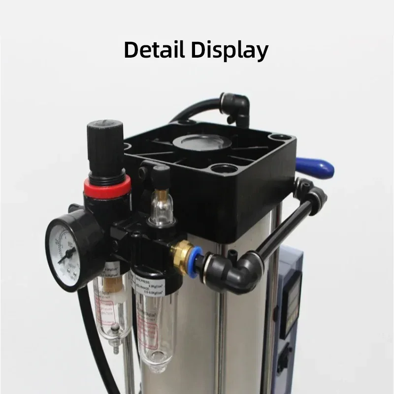 Zten 50g Vertical Injection Molding Machine Desktop Polymer Plastic Injection Molding Machine 220V/110V  USB Head Plug Molding