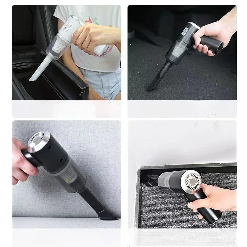 Wireless Car & Household Mini Handheld Vacuum Cleaner: High-Power Cleaning Tool for Effortless and Convenient Cleaning