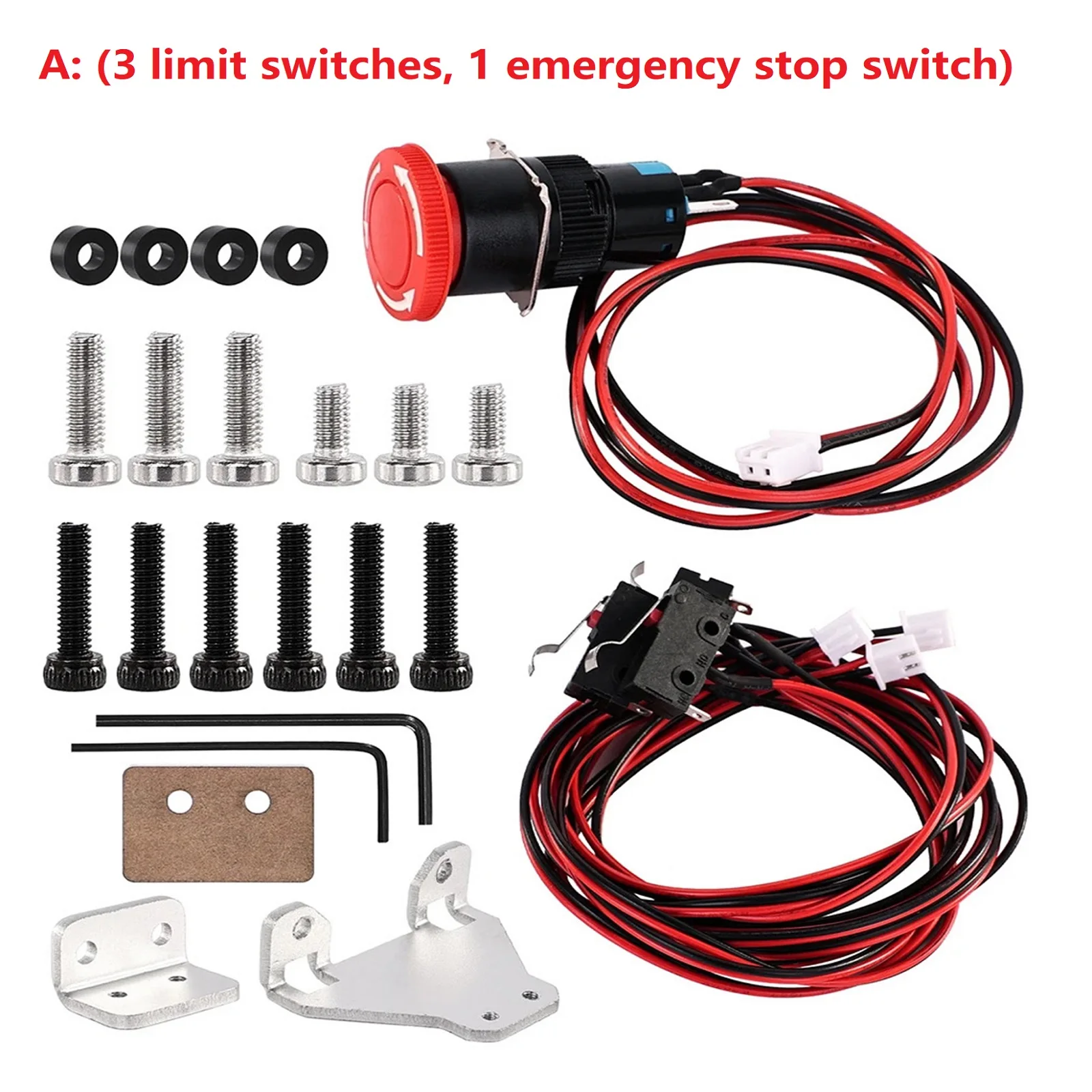 Secure Mounting with the Custom Made Size Mounting Hole CNC Engraving Machine Limit Switch Kit for 3018 PRO/3018 Max/3018 Plus