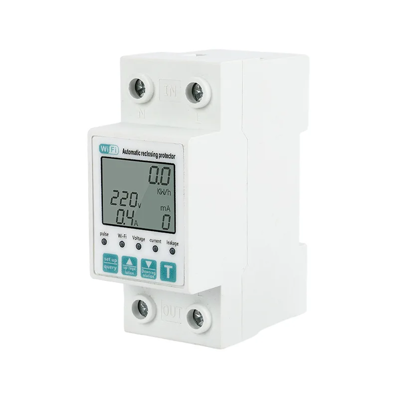 

English version of graffiti home WiFi single-phase meter remote control prepaid multi-function meter