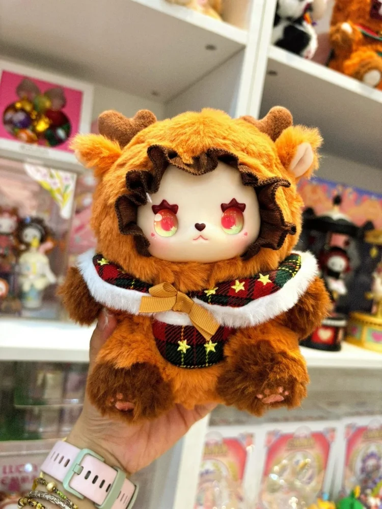 لعبة قلادة كاواي من الفينيل القطيفة إيما جيب حديقة الحيوان صندوق أعمى أنيمي كارتون تحصيل هدية عصرية لصديقتك