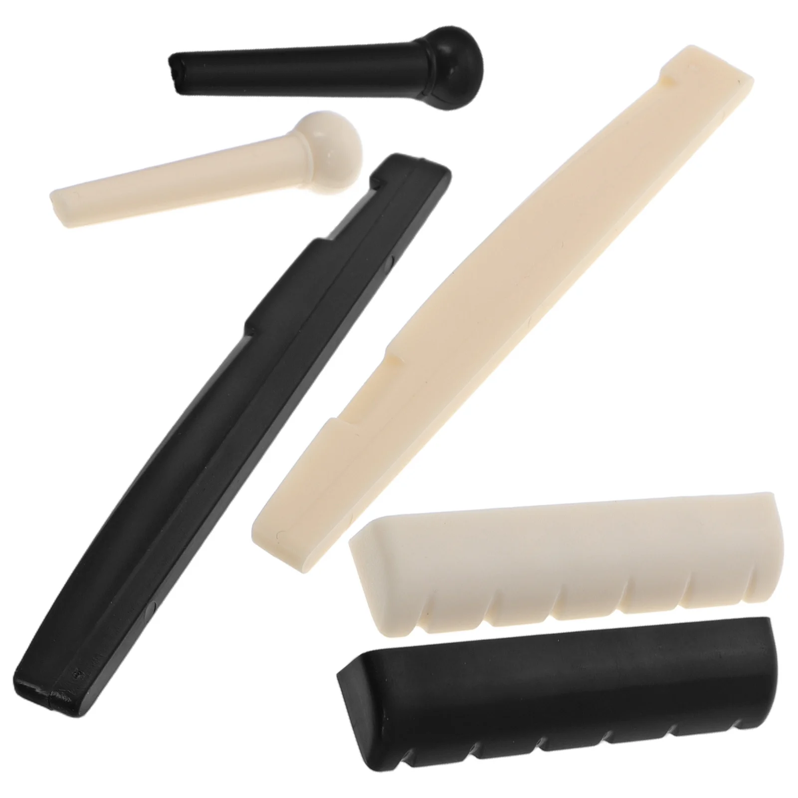 

Comprehensive Guitar Tool Kit Includes Saddle Bridge Pins Pin Puller Nut Extractor for Acoustic and Electric Guitar String