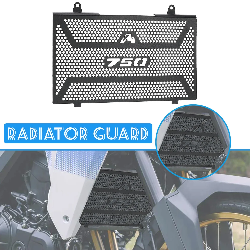 2023 2024 2025 Motorcycle Accessories Aluminum Radiator Grille Guard Cover Protector FOR HONDA XL750 TRANSALP 2023-2024-2025