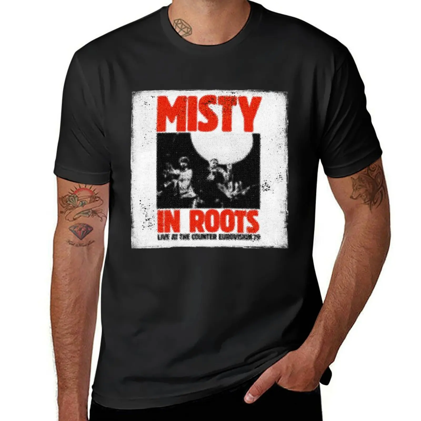 Misty In Roots T-Shirt boys animal print anime blacks mens graphic t-shirts big and tall