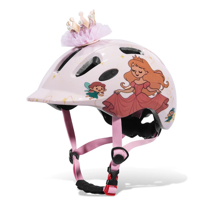 

BATFOX bicycle Helmet for Child 3D Character Design 42-52cm Helmet for Kids Lightweight Adjustable Dial Toddler Bike Helmet