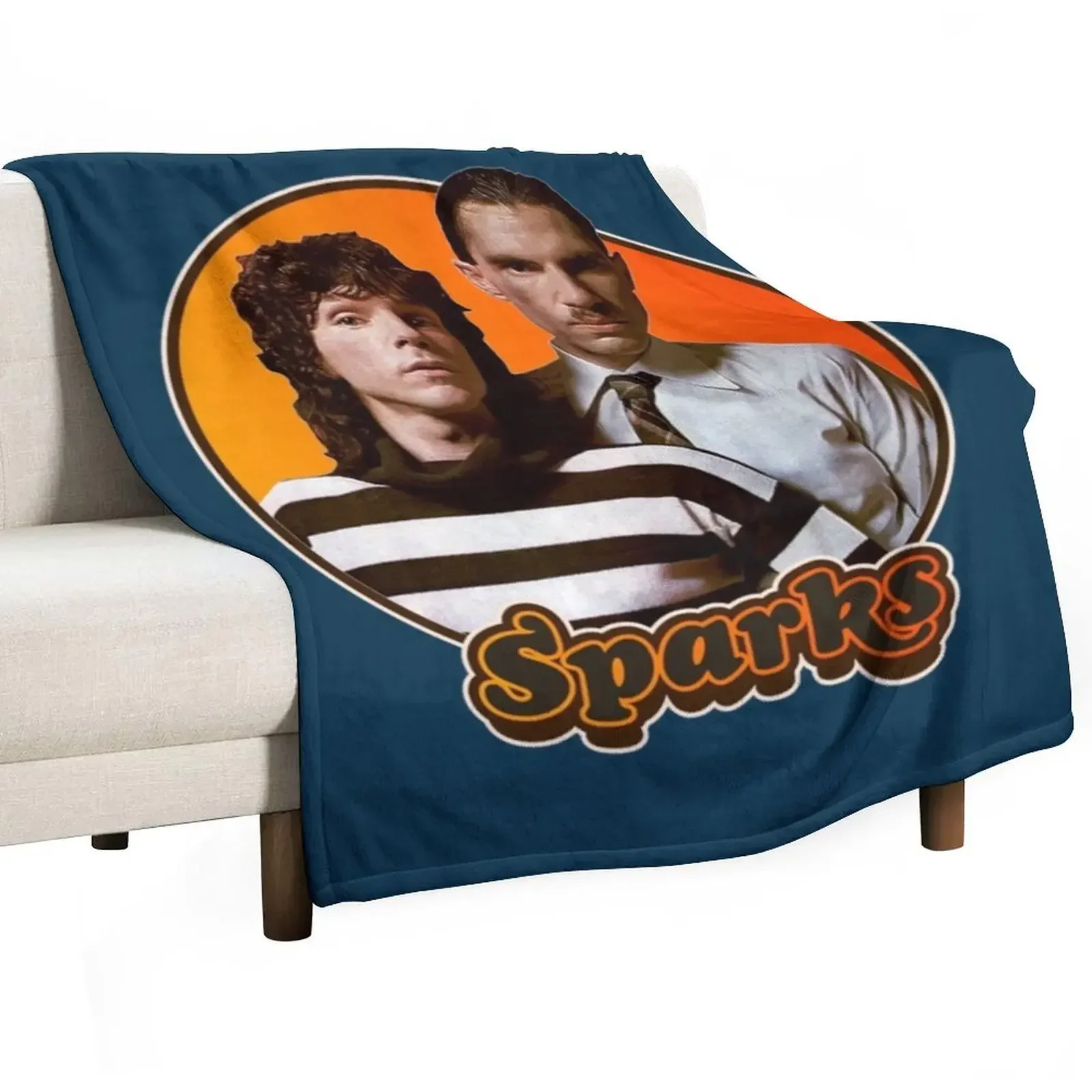 Sparks T-ShirtRetro Sparks Band Tribute Throw Blanket Stuffeds christmas decoration For Decorative Sofa Blankets