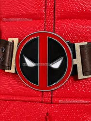 Deadpool Metal Belt Buckle Deadpool Metal Belt Buckle Marvel Cosplay Clothing Accessories Belt Fastener Movie Peripherals Gifts