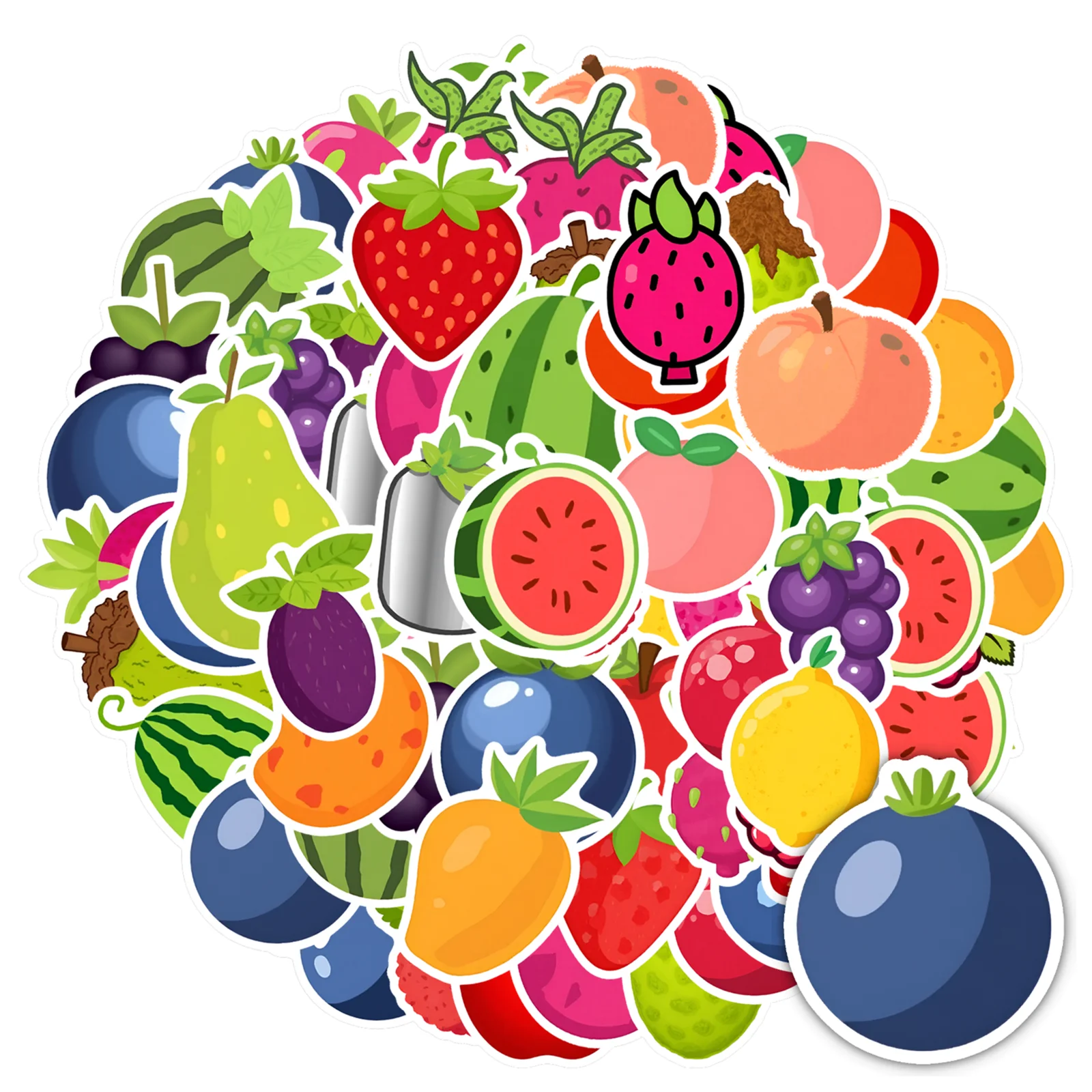 

35pcs-50pcs Playful Healthy Lifestyle Stickers Bright Nature Stickers Stickers For DIY Phone Guitar Laptop