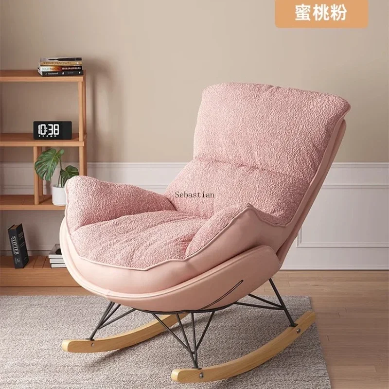 Double Sided Lobster Rocking Chair, Balcony, Home, Leisure Bedroom, Living Room, Can Lie Down and Sleep. Winter Lazy Sofa