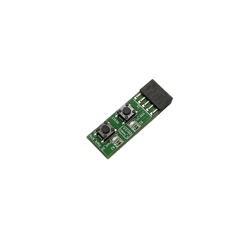 10Pin to Reset / Power ON/OFF Mainboard Switch Board Adapter Mainboard Switching Tester For DIY PC Desktop Computer Accessories