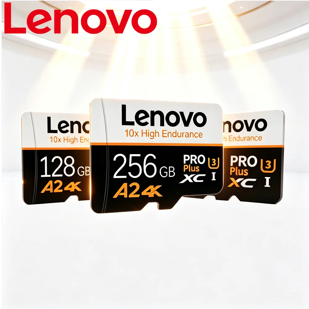 Carte MicroSD Express Lenovo Play PRO 512 Go/256 Go, vidéo 4K, cartes mémoire pour consoles de jeux jusqu'à 900 Mo/s pour Nintendo Switch