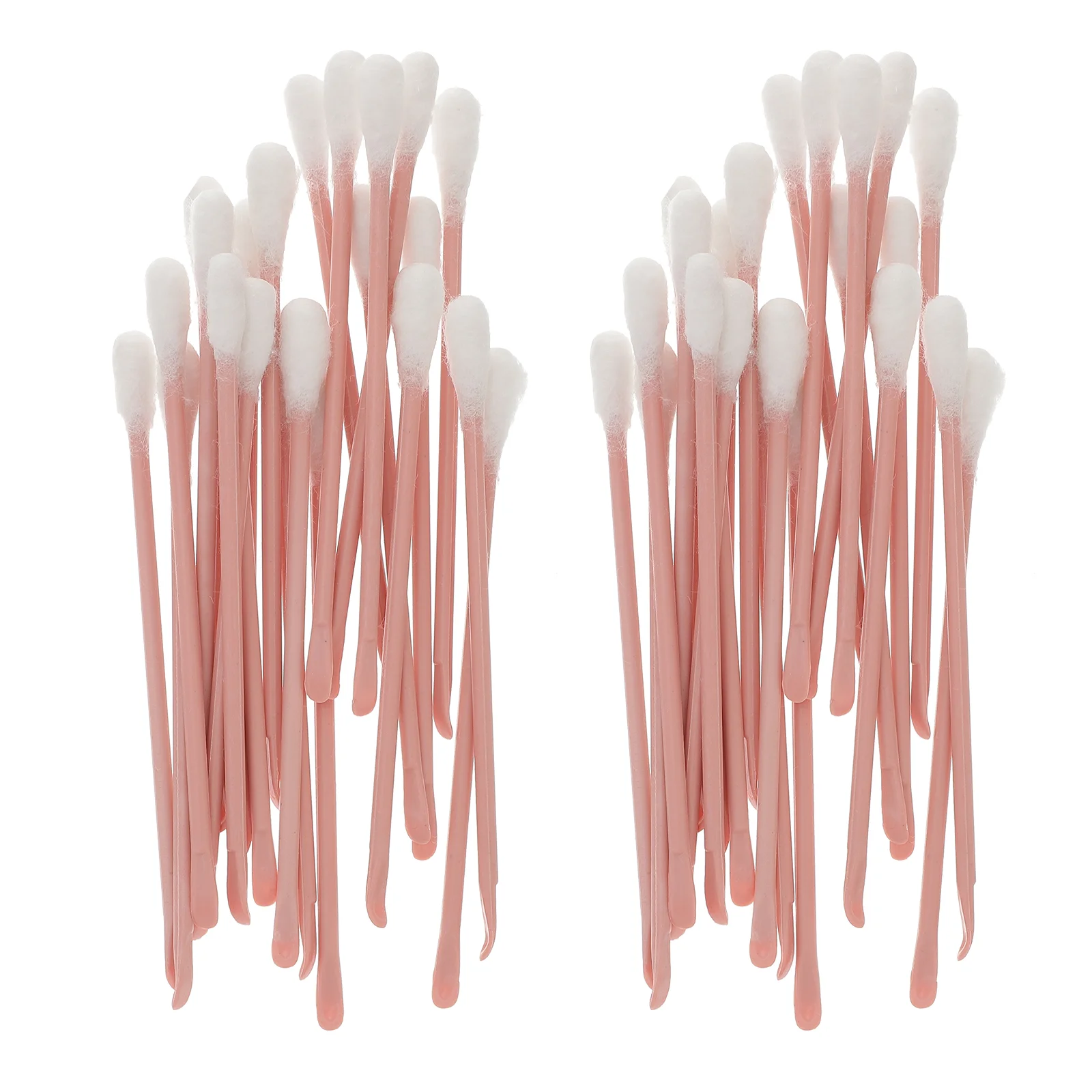 

80pcs Double Head Cotton Swabs Ear Clean Tools Makeup Cotton Tip Supplies with a Round Box Home Cotton Swab