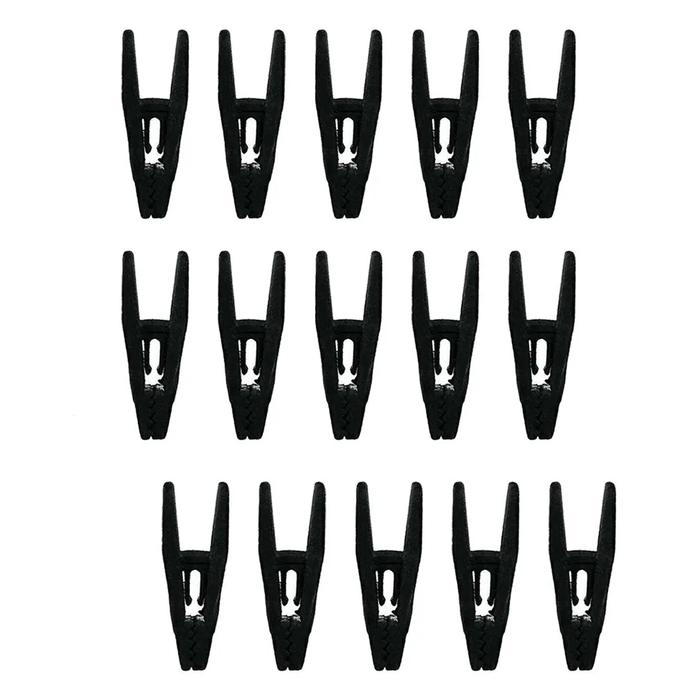 

15 Pcs Hanger Clip Sock Windproof Clothes Drying Useful Clothespin Coat Hangers